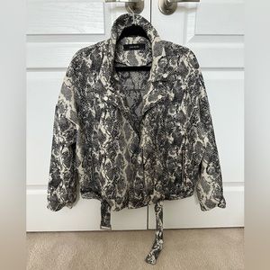 Zara Snake Pattern Jacket